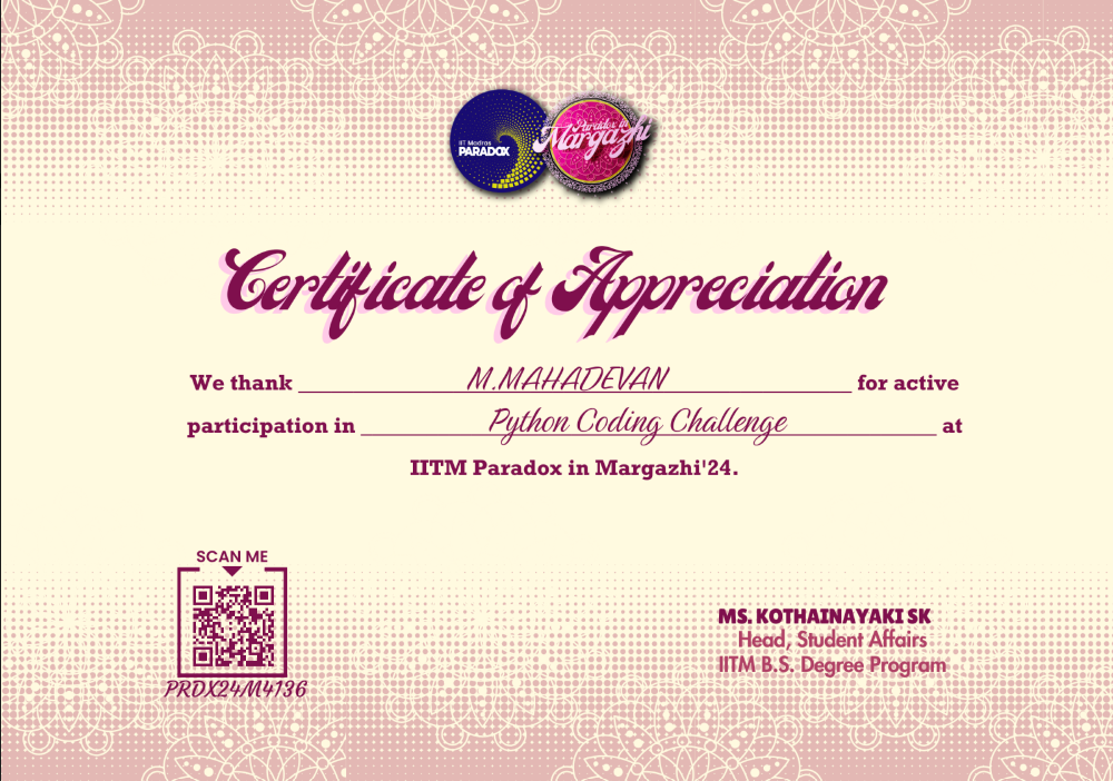 Python Margazhi Project